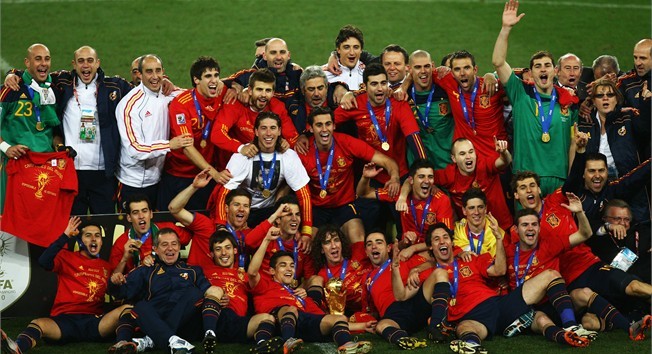 Championne du monde de football 2010 Championne du monde de football 2010